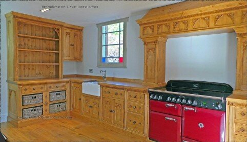 Minster Gothic kitchens. Free-standing or fitted. - Minster Gothic