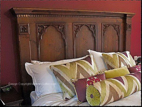 Minster Gothic King Size Headboard