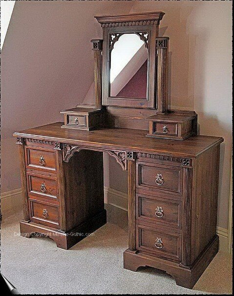 Minster Gothic Dressing Table